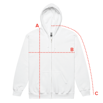 EMF24 unisex heavy blend zip hoodie - Image 5